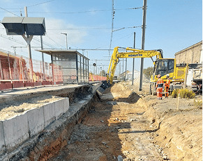 Les travaux préparatoires débutent